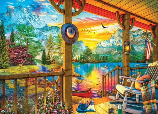 EuroGraphics Morning Fishing Puzzle XL 500 darabos puzzle