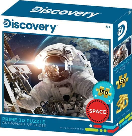 Prime 3D Puzzle Discovery: Űrhajós 3D 150 darab
