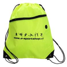 Yoga Bag Logo sporttáska fluo zöld változat 38279