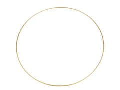 Fém kör álomfogóhoz / dekorációhoz Ø60 cm - arany