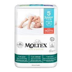 MOLTEX Pure&Nature eldobható pelenkák 5 Junior (9-14 kg) 20 db