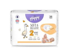 Bella Happy Baby eldobható pelenkák Mini 3-6 kg 38 db