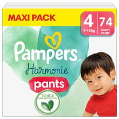 Pampers pelenkázó bugyi Harmonie nadrág 4-es méret (74 db) 9-15 kg