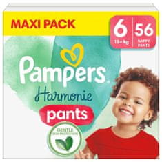 Pampers pelenkázó bugyi Harmonie nadrág 6-os méret (56 db) 15+ kg