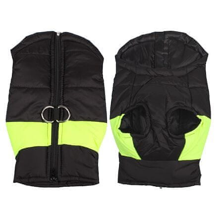 Mellény Doggie Jacket kutyáknak zöld ruházat méret 4XL