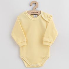 NEW BABY Lazán öltözött pamut bodysruha sárga - 80 (9-12m)