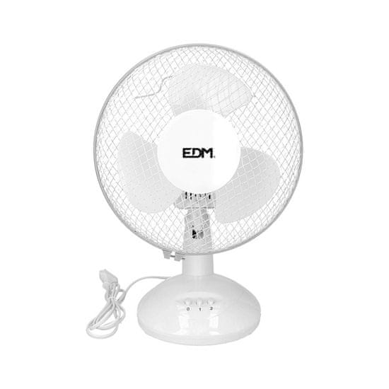 Edm EDM asztali ventilátor fehér 25 W Ø 23 x 36 cm