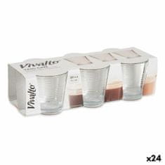 NEW Tiszta üvegpohár készlet (90 ml) (24 db)