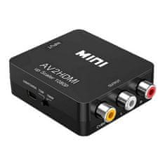 NEW Jelerősítő HDMI - AV 3 x RCA 3 x RCA