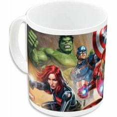 NEW Skodelica Lonček The Avengers Infinity Bela Keramika Rdeča (350 ml)