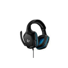 NEW Játékos headset mikrofonnal Logitech G432 Fekete Kék Kék/Fekete Fekete/Modern