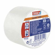 NEW Izolacijski trak TESA tesaflex 53988 Homologirano Bela PVC (25 m x 50 mm)