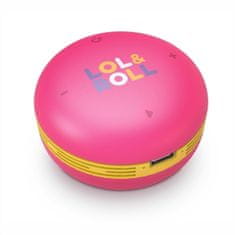 NEW Zvočnik BLuetooth Prenosni Energy Sistem Lol&Roll Pop Kids Roza 5 W 500 mAh