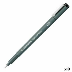 NEW Flomastri Staedtler Pigment Line Črna (10 kosov)