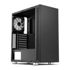 NEW Midi Tower Micro ATX / Mini ITX / ATX Nox NXHUMMERVOID Ø 12 cm Fekete