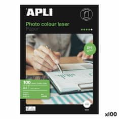 NEW Sijoči foto papir Apli Laser Dvostransko 100 Listi A4