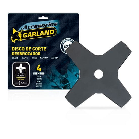 NEW Garland 4D 25,5 cm-es fűnyírókés