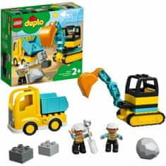 NEW Playset Lego DUPLO Construction 10931 Truck and Backhoe