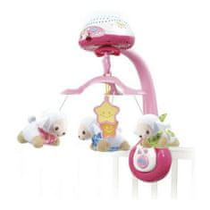 NEW Otroška igrača Vtech Baby Sheep Count Roza Plastika Otroška posteljica