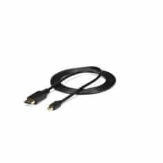 NEW Mini DisplayPort és DisplayPort közötti kábel Startech MDP2DPMM6 (1,8 m) Fekete