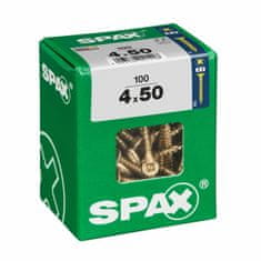 NEW Csavaros doboz SPAX facsavar lapos fejű (4 x 50 mm) (4,0 x 50 mm)