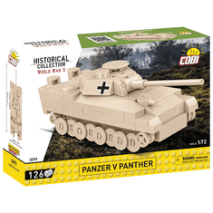 Cobi Blocks Panzer V Panther tank modell (1:72) (3099)