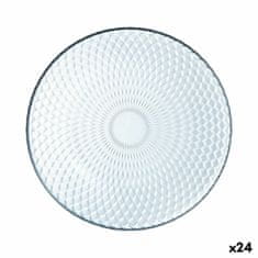 NEW Luminarc Pampille átlátszó átlátszó üveg desszertes tál (19 cm) (24 db)