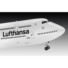 REVELL Boeing 747-8 Lufthansa New utasszálító repülőgép műanyag modell (1:144) (03891)