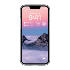 Crong Crystal Slim Apple iPhone 14 Szilikon Tok - Átlátszó (CRG-CRSLIM-IP1461-TRS)