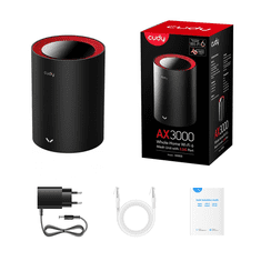 Cudy M3000 AX3000 Mesh WiFi rendszer (M3000(1-PACK))