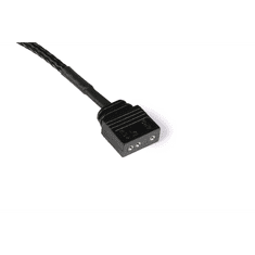 Alphacool 18705 aRGB 3-pin - 2x 3-pin Y-Splitter (Fekete) - 30cm (18705)