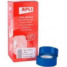 NEW Lepilni trak Apli Modra 19 x 33 mm