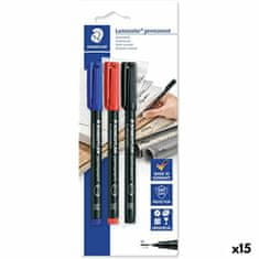 NEW Set Markerjev Staedtler Lumocolor 317-S Pisana 10 Kosi (15 kosov)