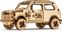 Wooden city 3D puzzle Szupergyors rally autó 1
