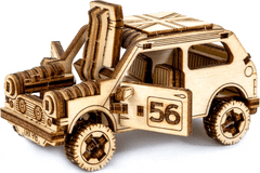 Wooden city 3D puzzle Szupergyors rally autó 1