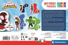 Clementoni My First Spidey and his Amazing Friends 4in1 Puzzle (3,6,9,12 darab)