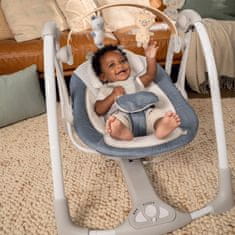 Ingenuity Átalakítható hinta dallammal Swing'n Go Chambray 0m+ és 9kg között