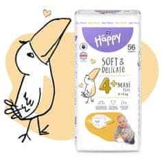 Bella Happy Baby eldobható pelenkák Maxi Plus 9-15 kg Big Pack 56 db