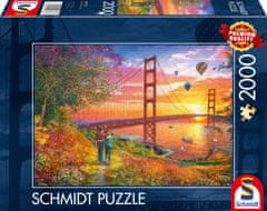 Schmidt Puzzle Séta a Golden Gate hídig 2000 darab