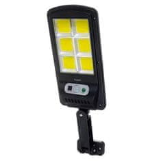 MG Wall Solar Lamp napelemes lámpa 120 LED, fekete