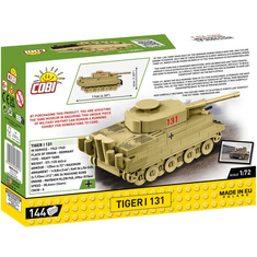 Cobi Blocks Tiger I 131 tank modell (1:72) (3095)