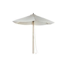 NEW Umbrelă de soare DKD Home Decor Naraven Bež Aluminij Bambus (300 x 300 x 230 cm)