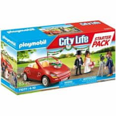 NEW Igralni komplet Vozni park Playmobil 71077 85 Kosi Poroka