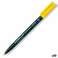 NEW Trajni marker Staedtler Lumocolor 313-1 S Rumena (10 kosov)