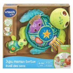 NEW Plišasta igrača Vtech Baby Juju, Mother Turtle + 6 Mesecev Reciklirani Glasbeno