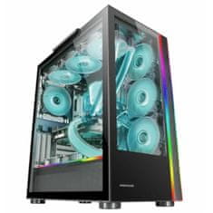 NEW Ohišje Midi-Stolp ATX Mars Gaming MCULTRA XXL Premium RGB Črna