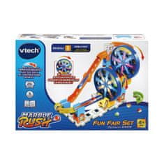 NEW Set Frnikol Vtech Marble Rush - Expansion Kit Electronic - Fun Fair Set Dirkalna steza 26 Kosi Steza z Rampami + 4 Let