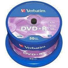 NEW DVD-R Verbatim 50 db 4,7 GB 16x (50 db)