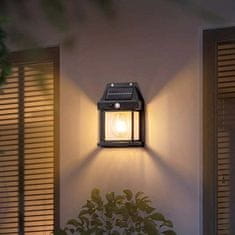 Sofistar Kültéri napelemes vízálló fali lámpa