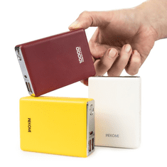 Wekome WK-WP-27 Power Bank 10000mAh - Sárga (WK-WP-27_YELLOW)